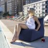 Navy Blue Bean Bag