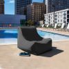 Black Patio Bean Bag