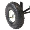 Heavy Duty Wheelbarrow Steel Log Garden Cart
