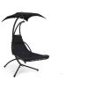 Single Person Sturdy Modern Chaise Lounger Hammock Chair Porch Swing