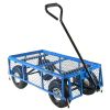 Heavy Duty Wheelbarrow Steel Log Garden Cart