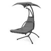 Single Person Sturdy Modern Chaise Lounger Hammock Chair Porch Swing