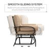 Outdoor Garden Patio Rocking Glider Chair Loveseat