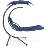 Single Person Sturdy Modern Chaise Lounger Hammock Chair Porch Swing