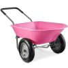 Heavy Duty 2-Wheel Multipurpose Rust Proof Wheelbarrow