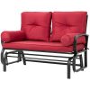 Outdoor Garden Patio Rocking Glider Chair Loveseat
