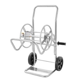 VEVOR Hose Reel Cart, Hold Up to of 5/8'' Hose (Hose Not Included), Garden Water Hose Carts Mobile Tools with Wheels (size: 200Ft)